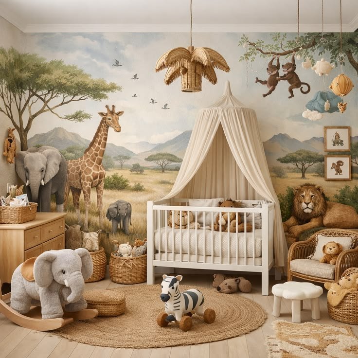 Iluminar e decorar o quarto do bebé: dicas valiosas para as novas mamãs